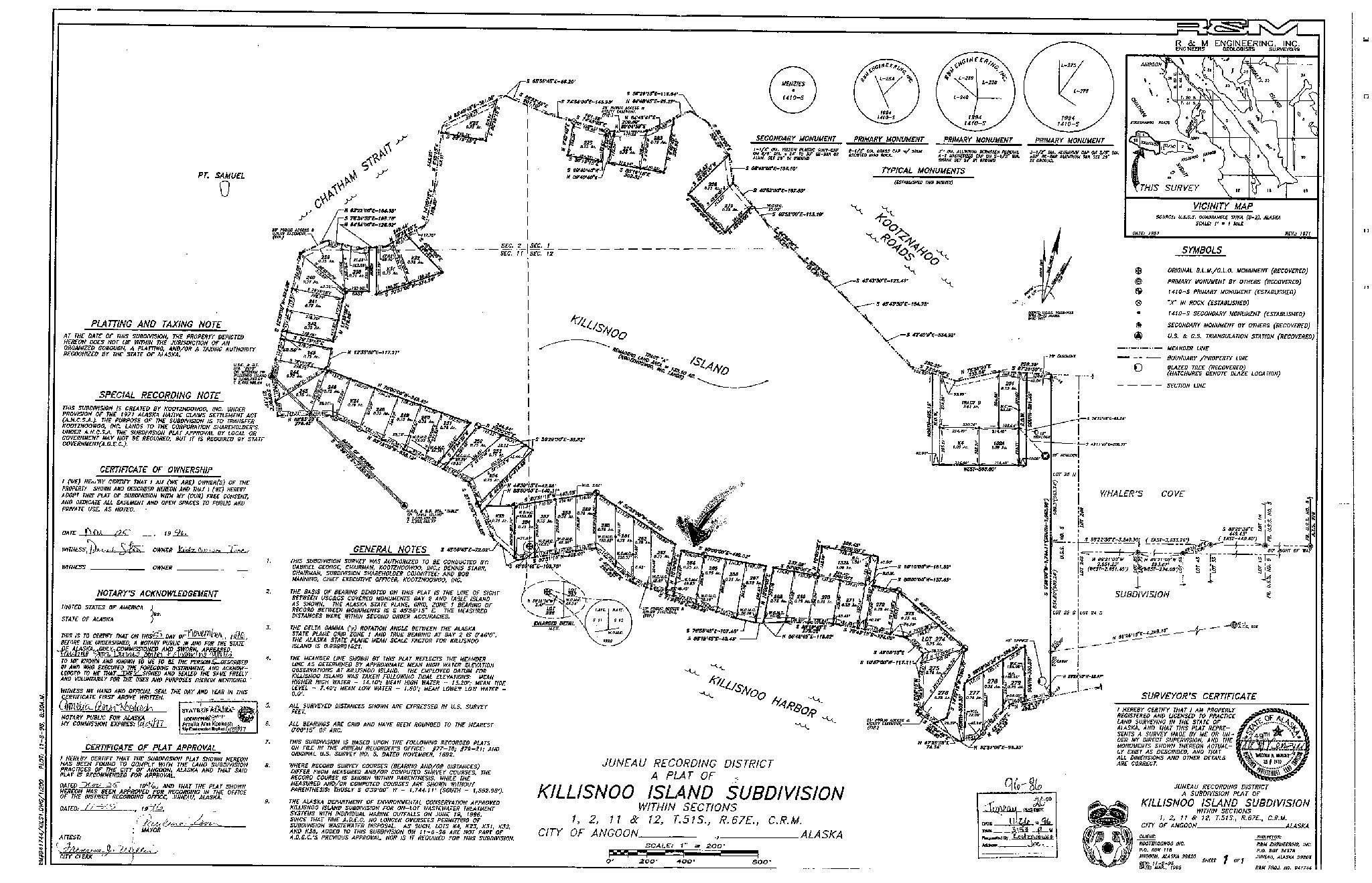 Lot 264 Plat 96-86 Angoon, AK 99820