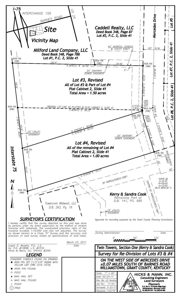 4-Lot Mercedes Dr Williamstown, KY 41097